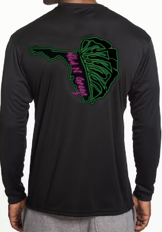 Wild N' Green UniSex UV DryFit Long Sleeve Shirt